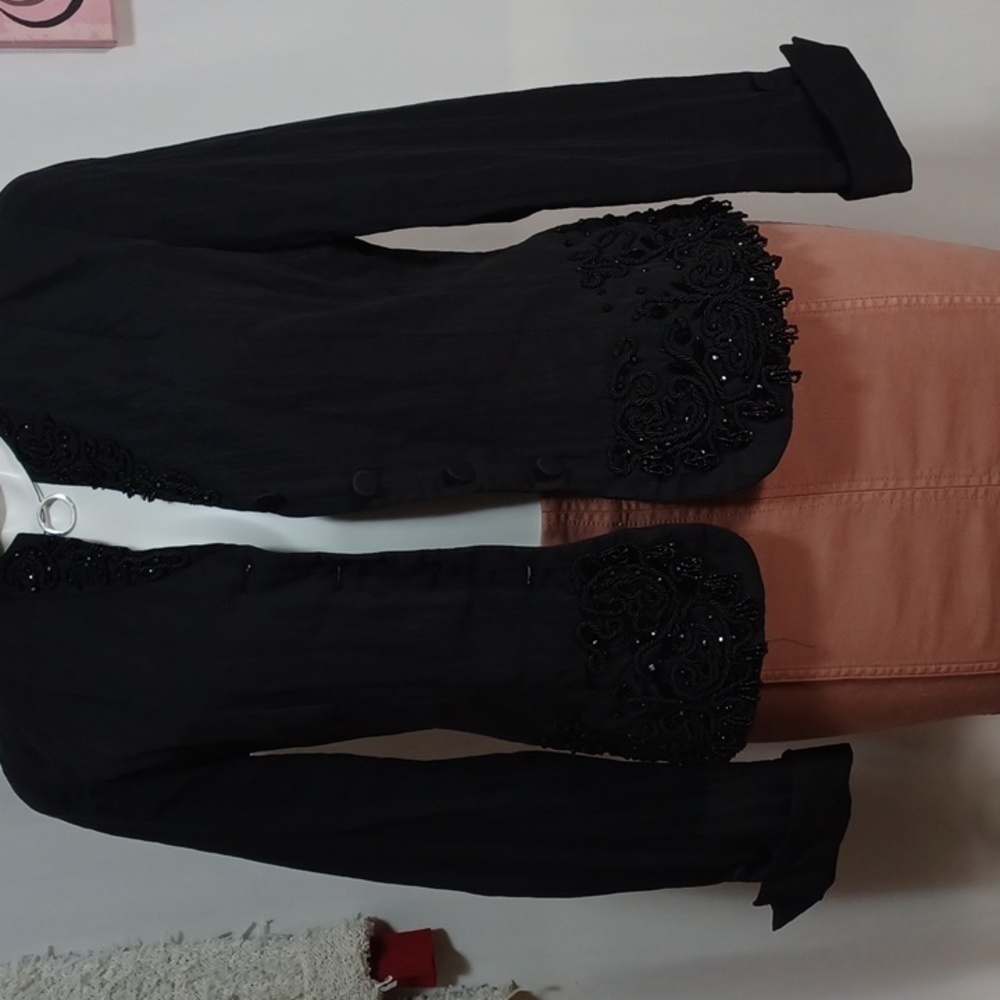 COLDWATER CREEK TOP JACKET SIZE 14 IS A BEAUTIFUL BLACK
